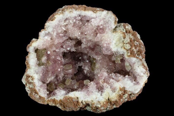 Pink Amethyst Geode Section - Argentina #124181